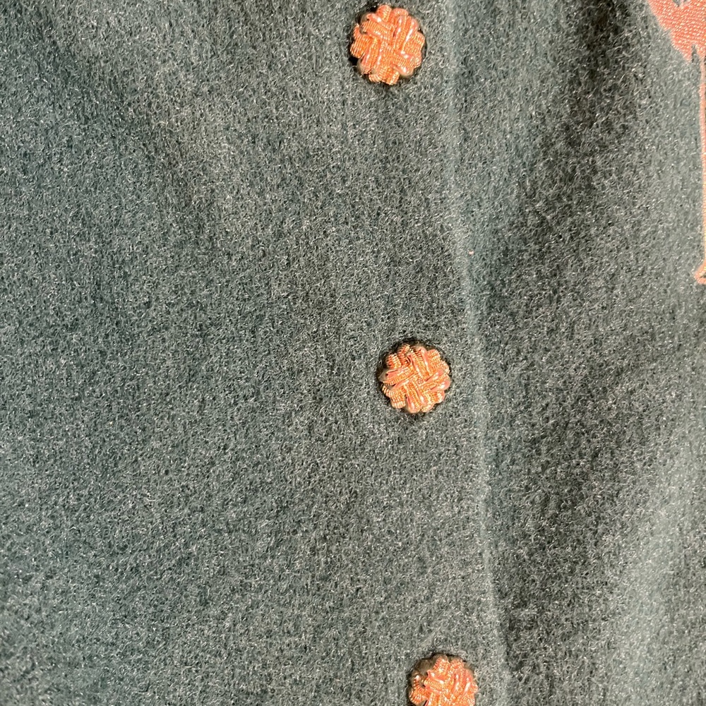 Wicked movie green cardigan sweater Ariana Grande movie Paul Tazewell design NEW - Picture 7 of 9